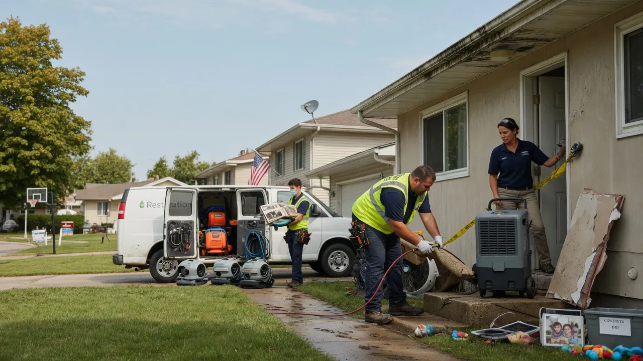 Water Damage Restoration in Wellston, MI near me